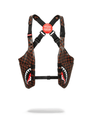 SIDE SHARKS IN PARIS SHOULDER PACK