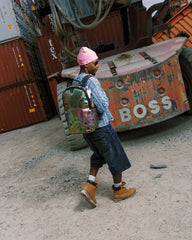 CIRCUIT BOARD MAGNETIC GRID BACKPACK