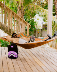 SHARK CENTRAL PASSPORT (PURPLE) BACKPACK