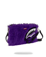 FURZILLA SHARK (PURP) CROSSOVER CLUTCH