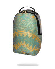 FOUNDATION CRYSTAL IRIDESCENT SHARK BACKPACK