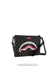 SHARKS IN PARIS HYPER PUFF CROSSOVER CLUTCH