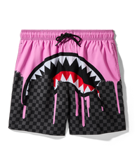 OCEAN DRIP CHECK SWIM SHORT