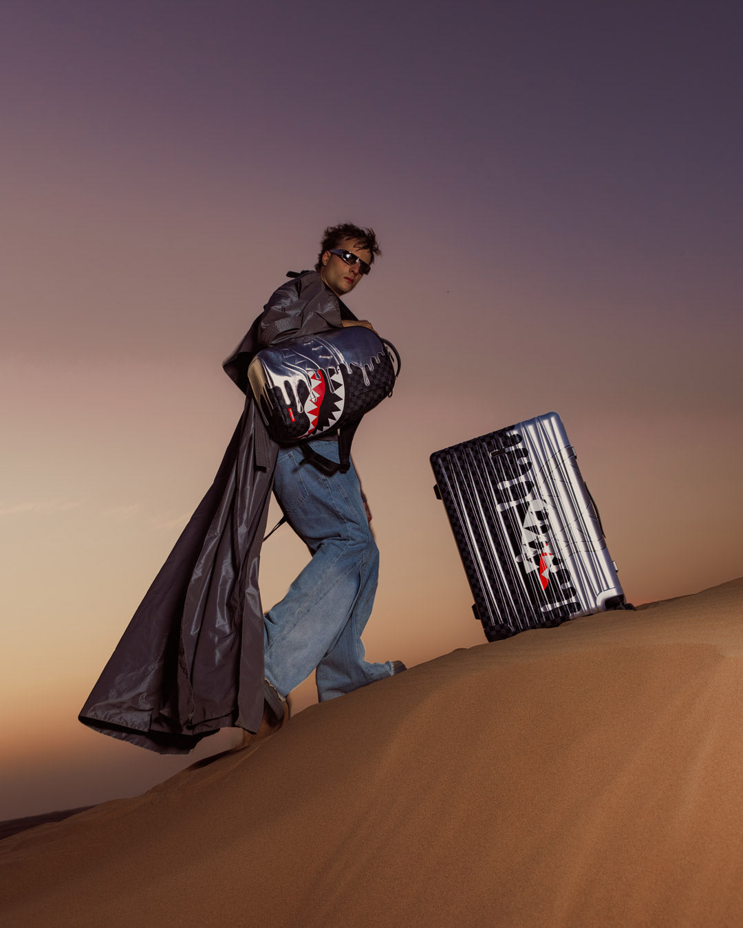 CHROME SPECTRE FULL-SIZE LUGGAGE