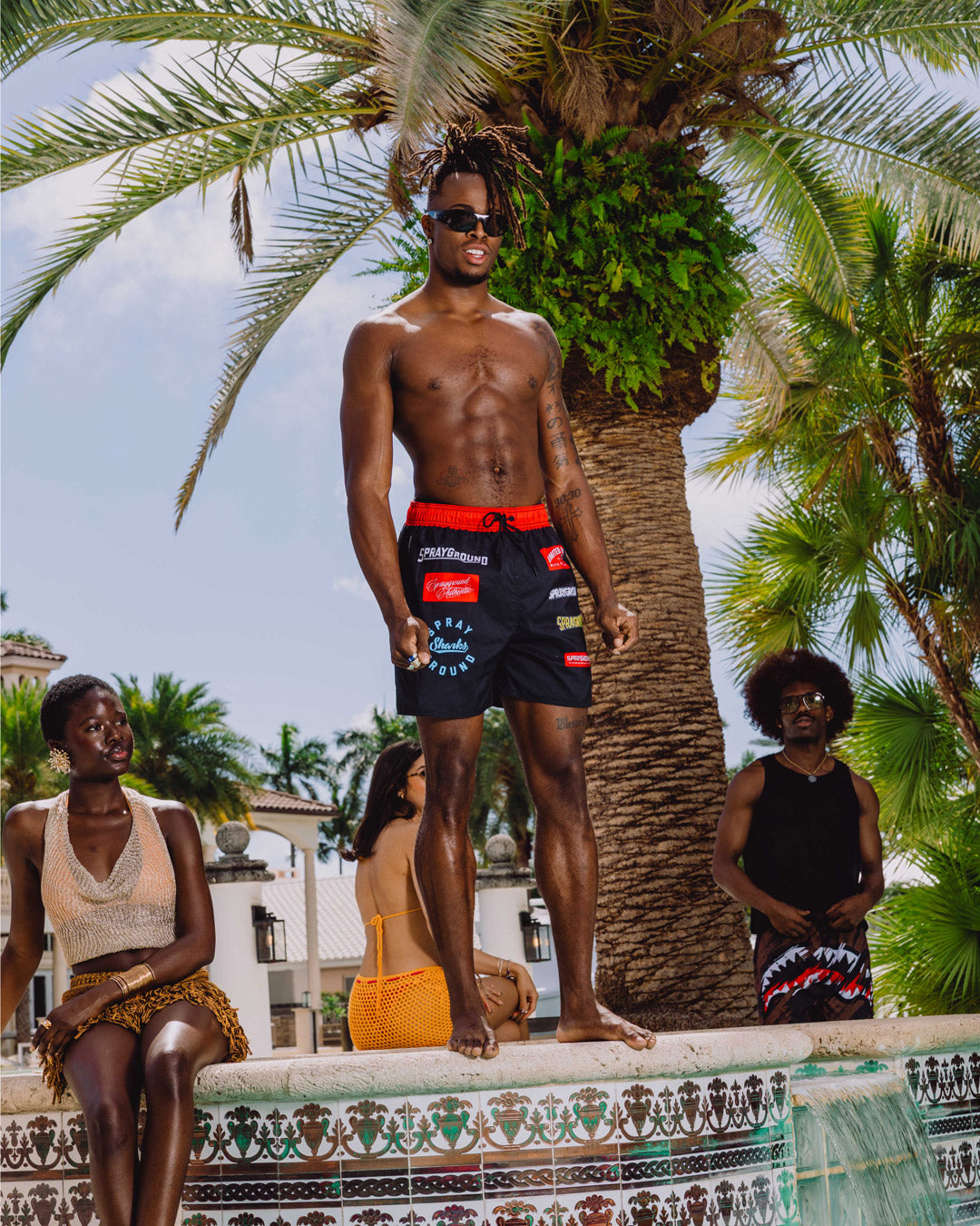 NO TIMEZONE SWIM SHORT