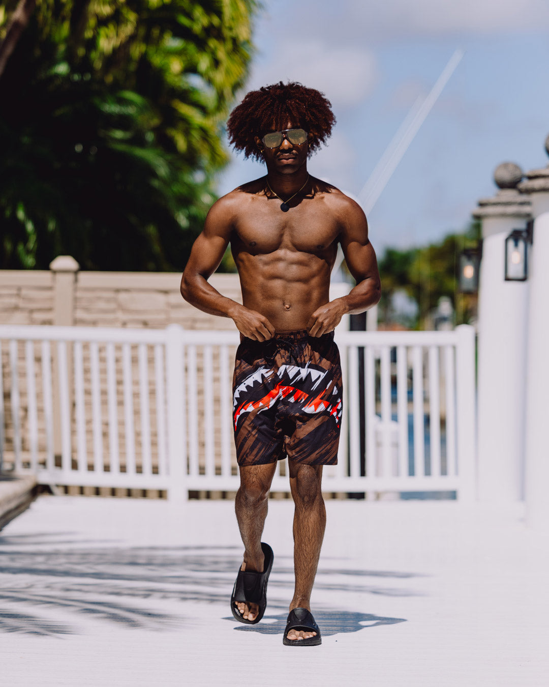 DRIFTER SHARK RACER SWIM SHORT