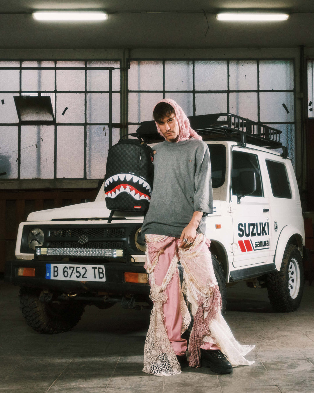 SHARKS IN PARIS HYPER PUFF BACKPACK