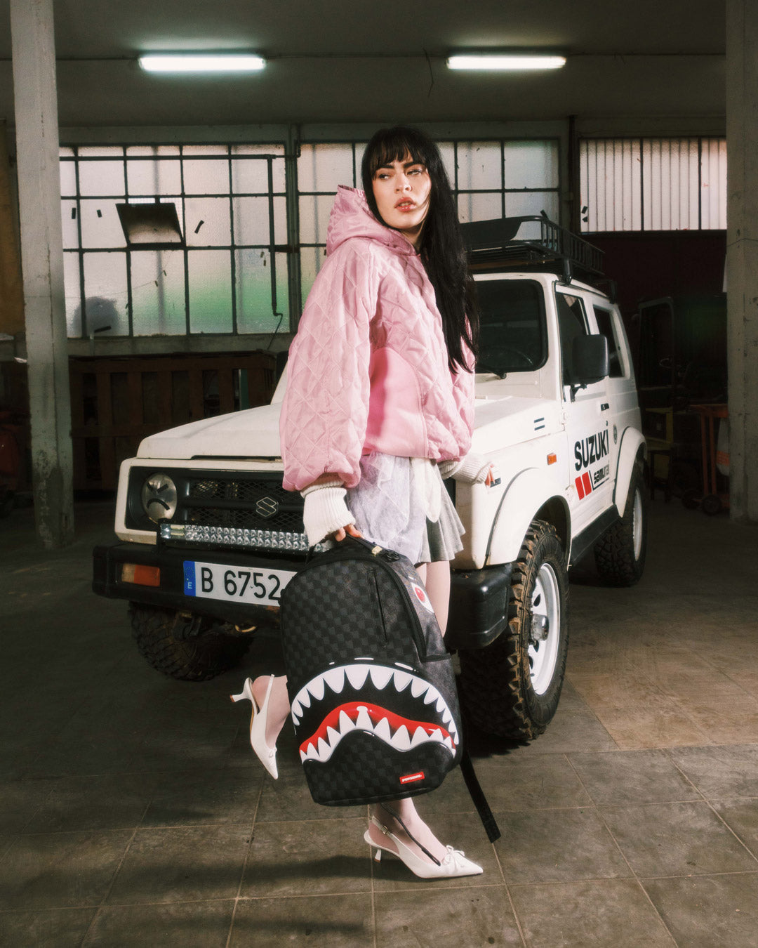 SHARKS IN PARIS HYPER PUFF BACKPACK