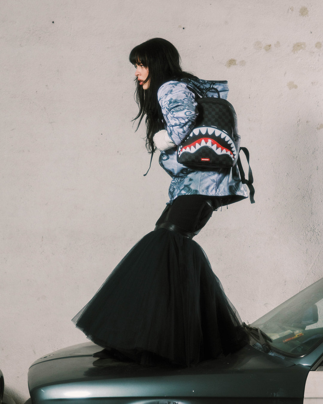 SHARKS IN PARIS HYPER PUFF SAVAGE BACKPACK