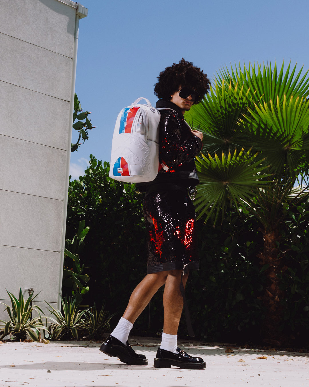 AMERICAN AIRLINES MAXIMUM ALTITUDE BACKPACK (WHITE)