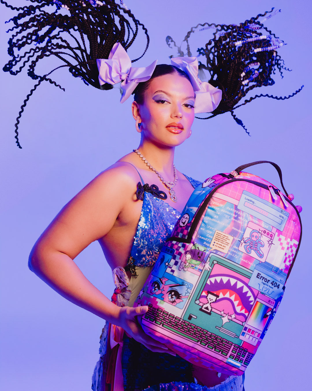 Y2K SHARK BACKPACK