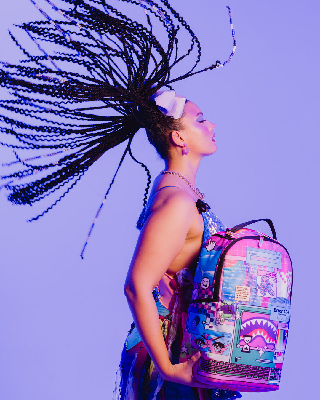 Y2K SHARK BACKPACK