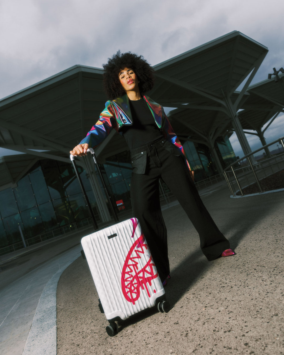 CRASH GRAFF TURBO CARRY-ON LUGGAGE