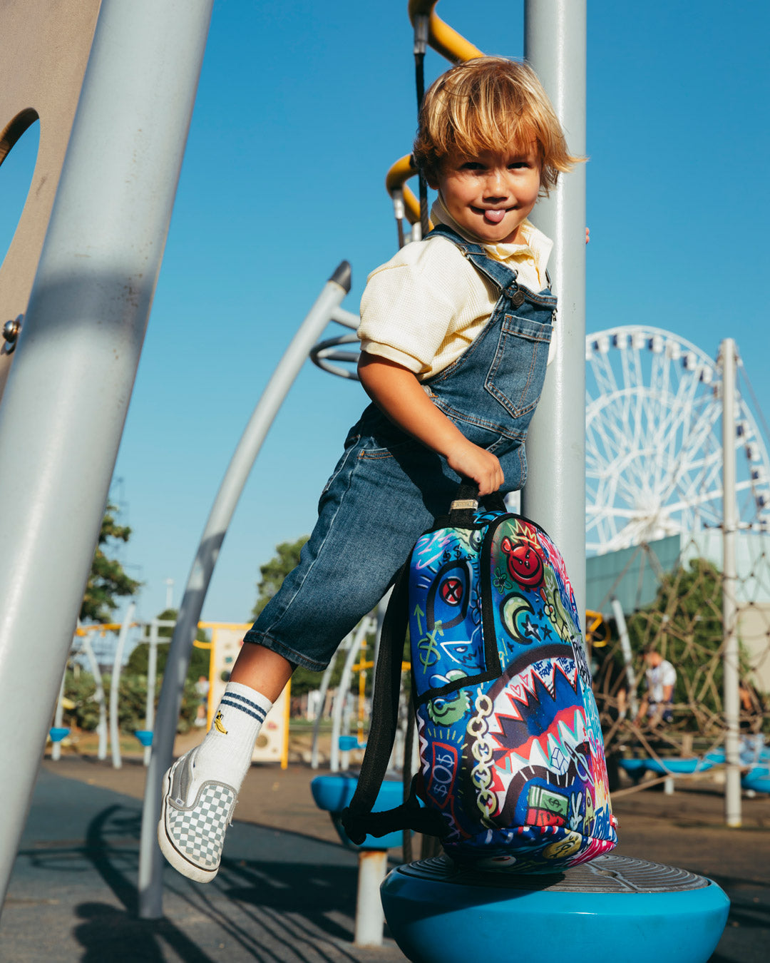 SPLIT SCRIBBLES BACKPACK