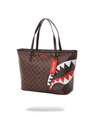 CHECKS IN CAMOFLAUGE TOTE