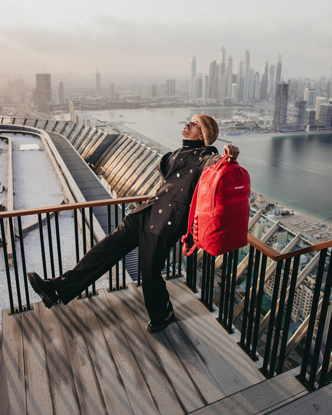 DENIRO CRIMSON BACKPACK (DLXV)