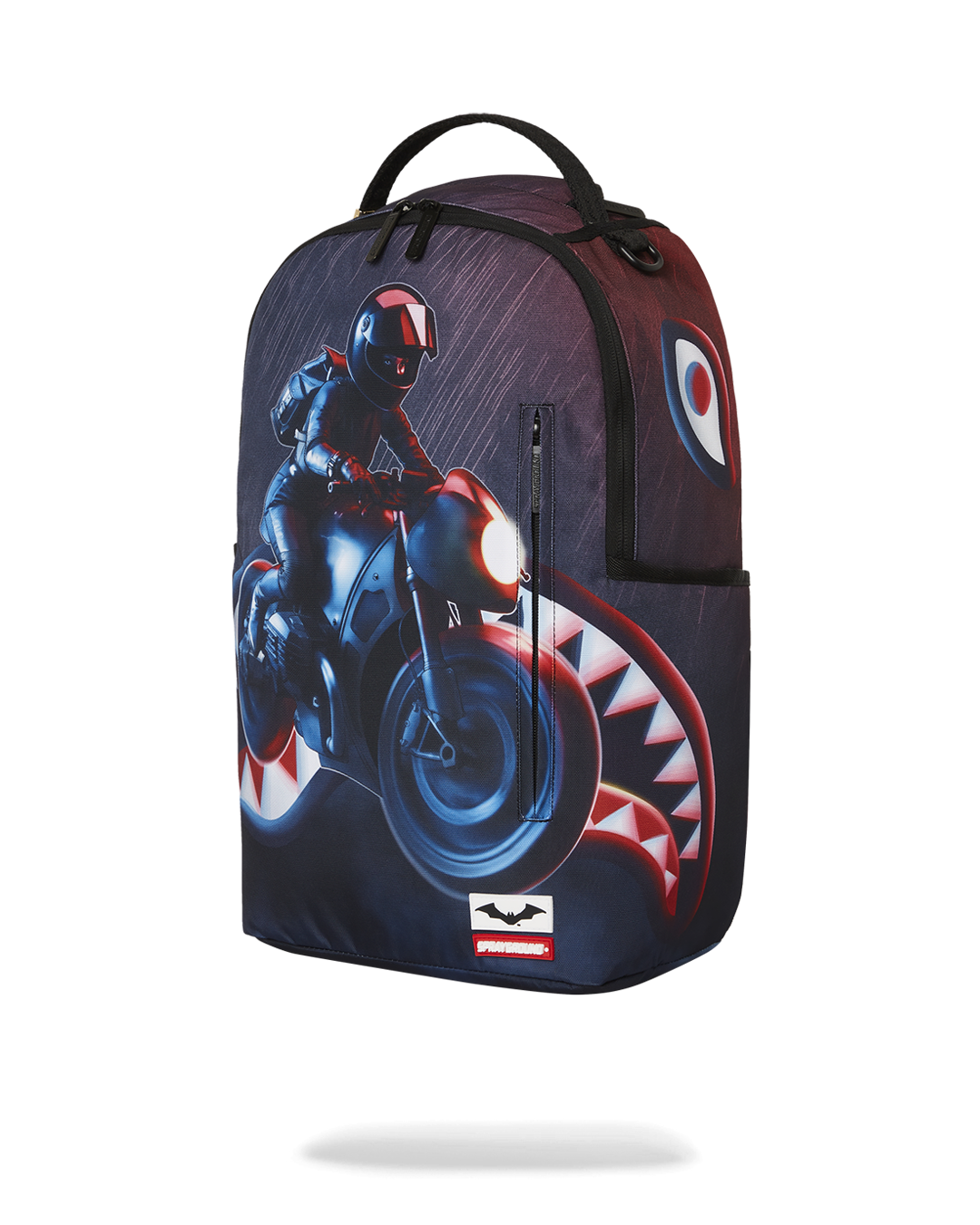 CAT WOMAN BIKER DLXSR BACKPACK