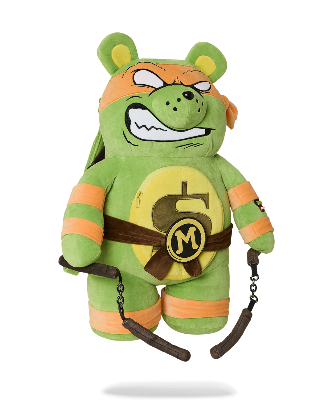 TMNT MICHAELANGELO MONEYBEAR BACKPACK
