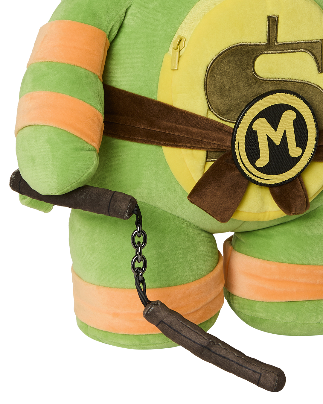 TMNT MICHAELANGELO MONEYBEAR BACKPACK