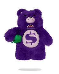 FURZILLA SHARK (PURP) MONEYBEAR BACKPACK