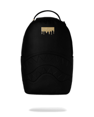 GOLD BRICK DRIP BLACK BACKPACK