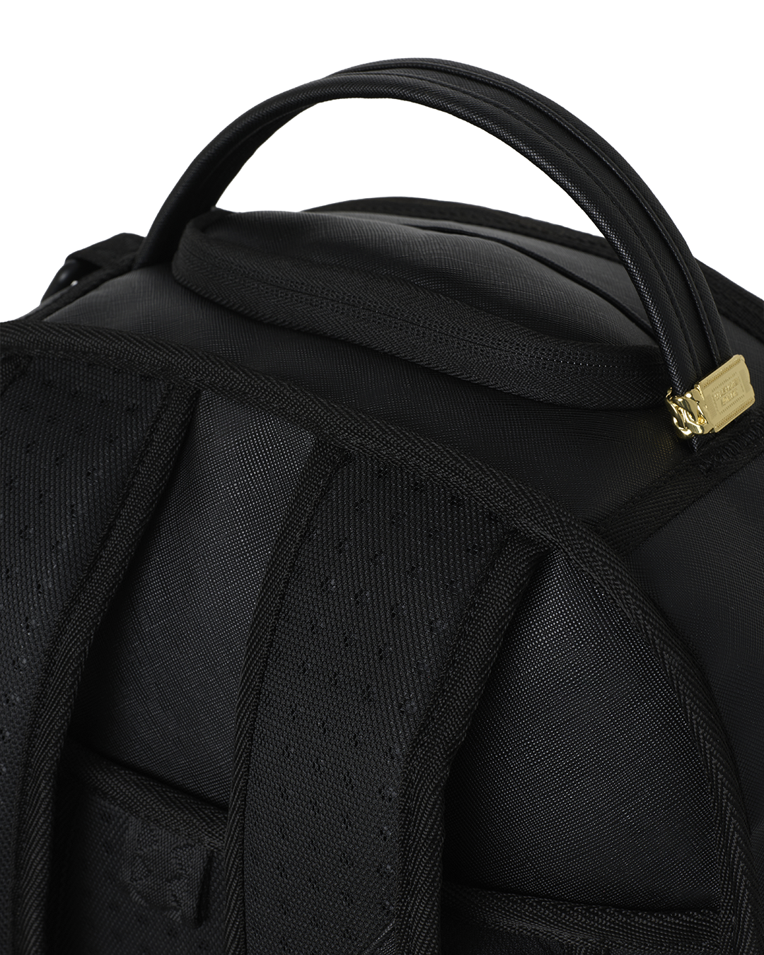 GLOSSY BOSSY - BLK METALLIC BACKPACK