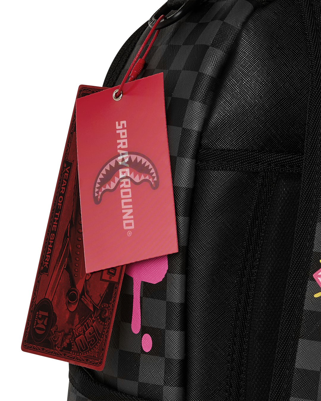 PINK PANTHER DIAMOND SHARK BACKPACK