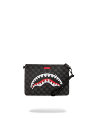 SHARKS IN PARIS HYPER PUFF CROSSOVER CLUTCH