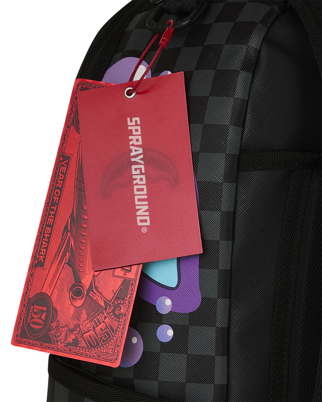 PURPLE SLIME SHARK BACKPACK