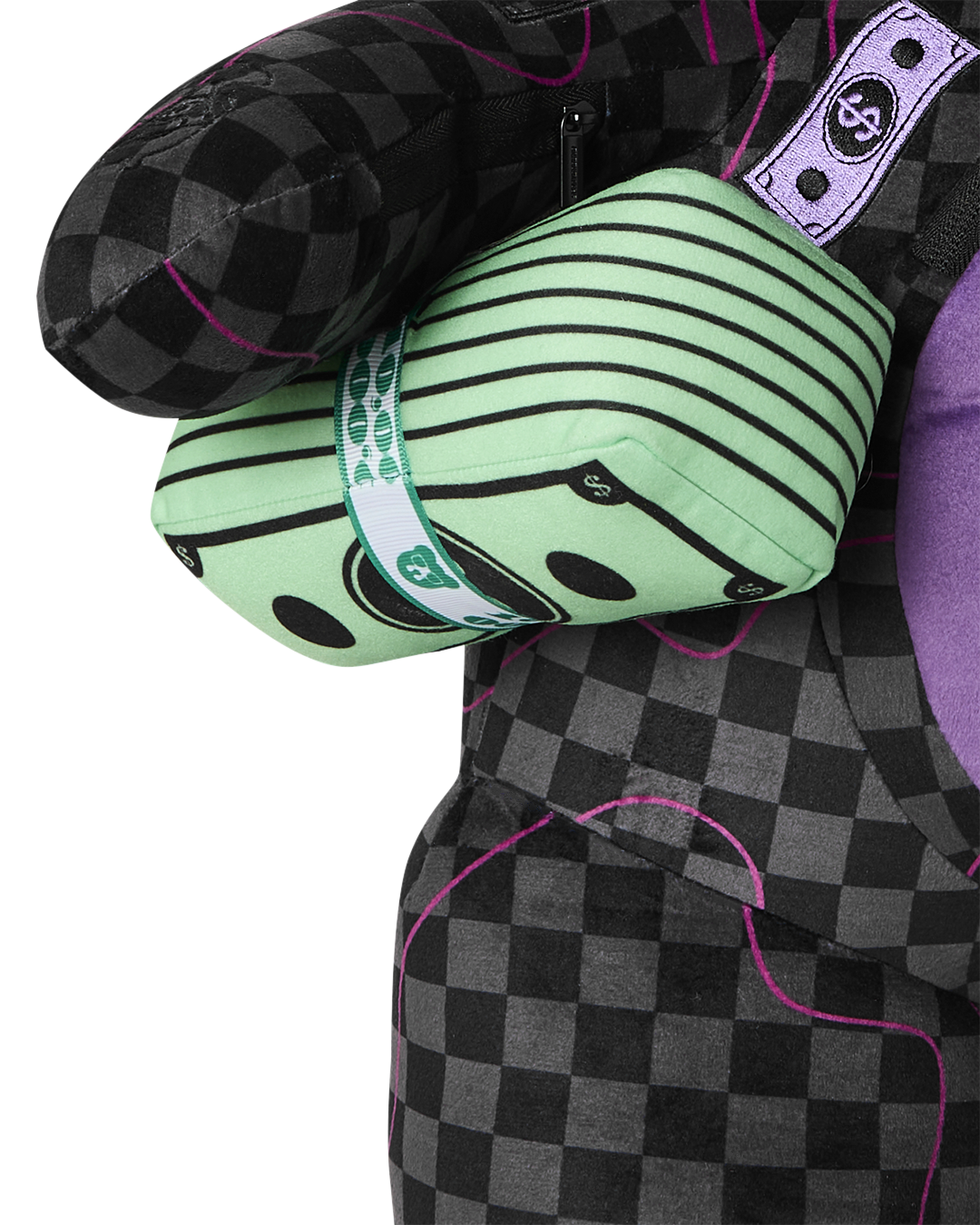 PURPLE SLIME SHARK MONEYBEAR BACKPACK