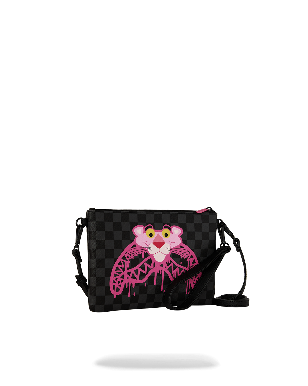 PINK PANTHER DIAMOND SHARK CROSSOVER CLUTCH