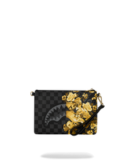 BILLIONAIRE BLOOM CROSSOVER CLUTCH