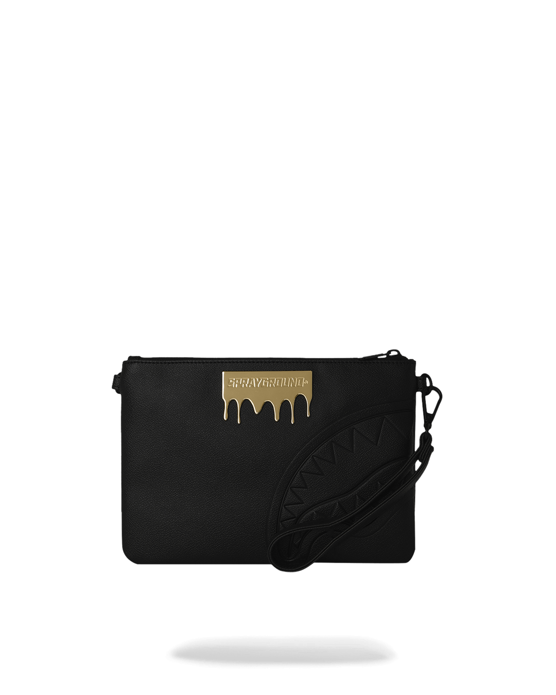 GOLD BRICK DRIP CROSSOVER CLUTCH
