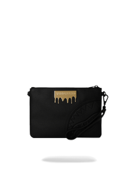 GOLD BRICK DRIP CROSSOVER CLUTCH