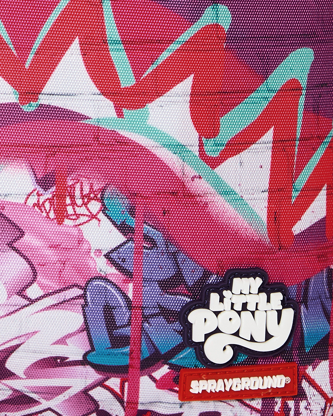 MY LITTLE PONY STREET ART BACKPACK