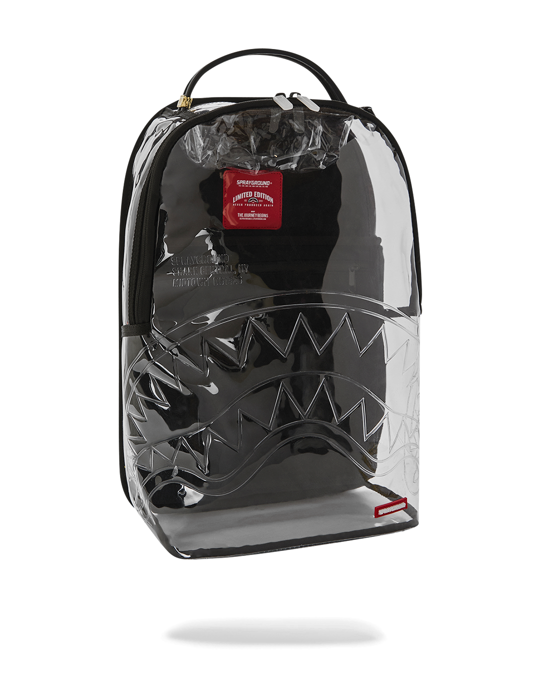 SHARK CENTRAL - CLEAR BACKPACK