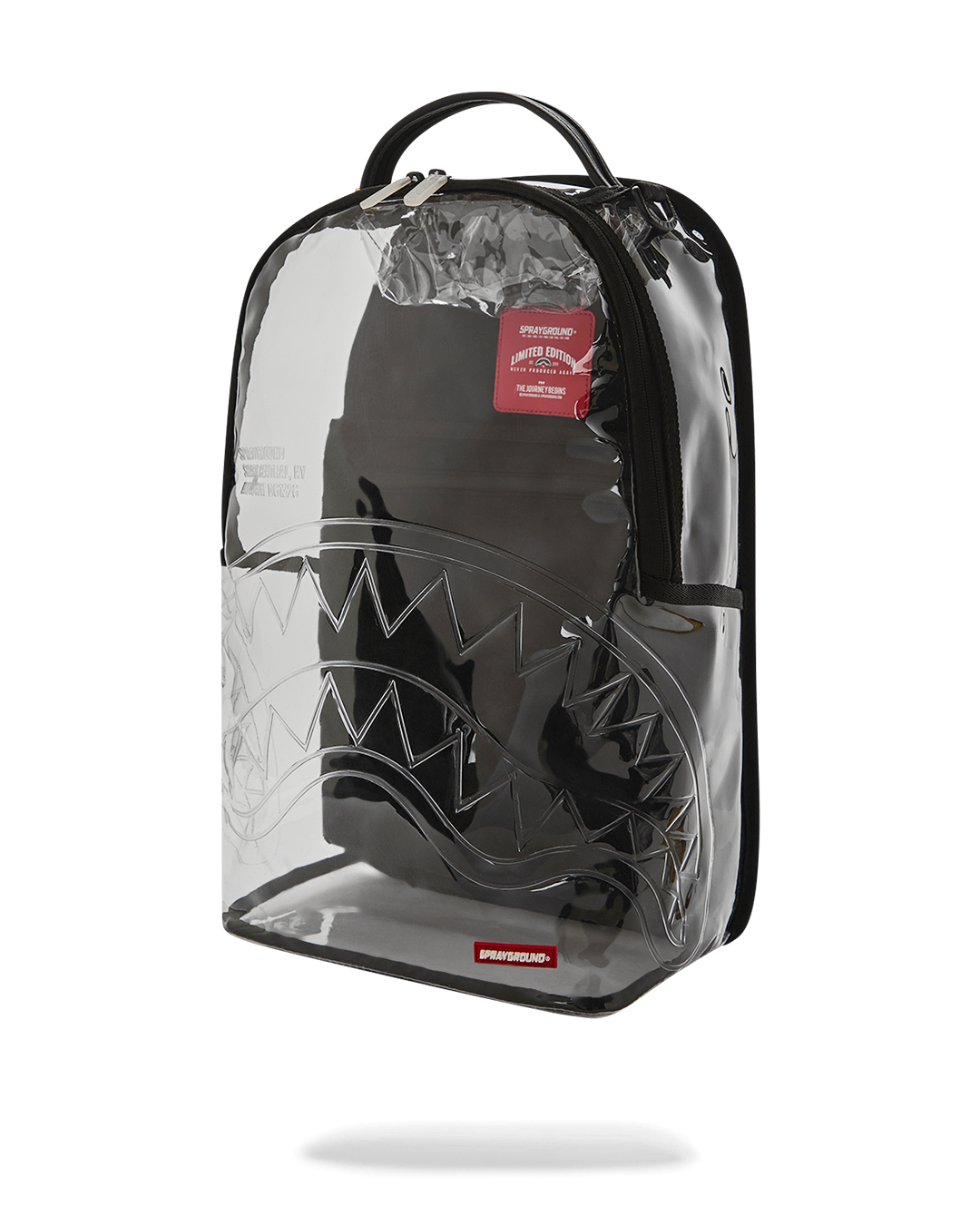 SHARK CENTRAL - CLEAR BACKPACK