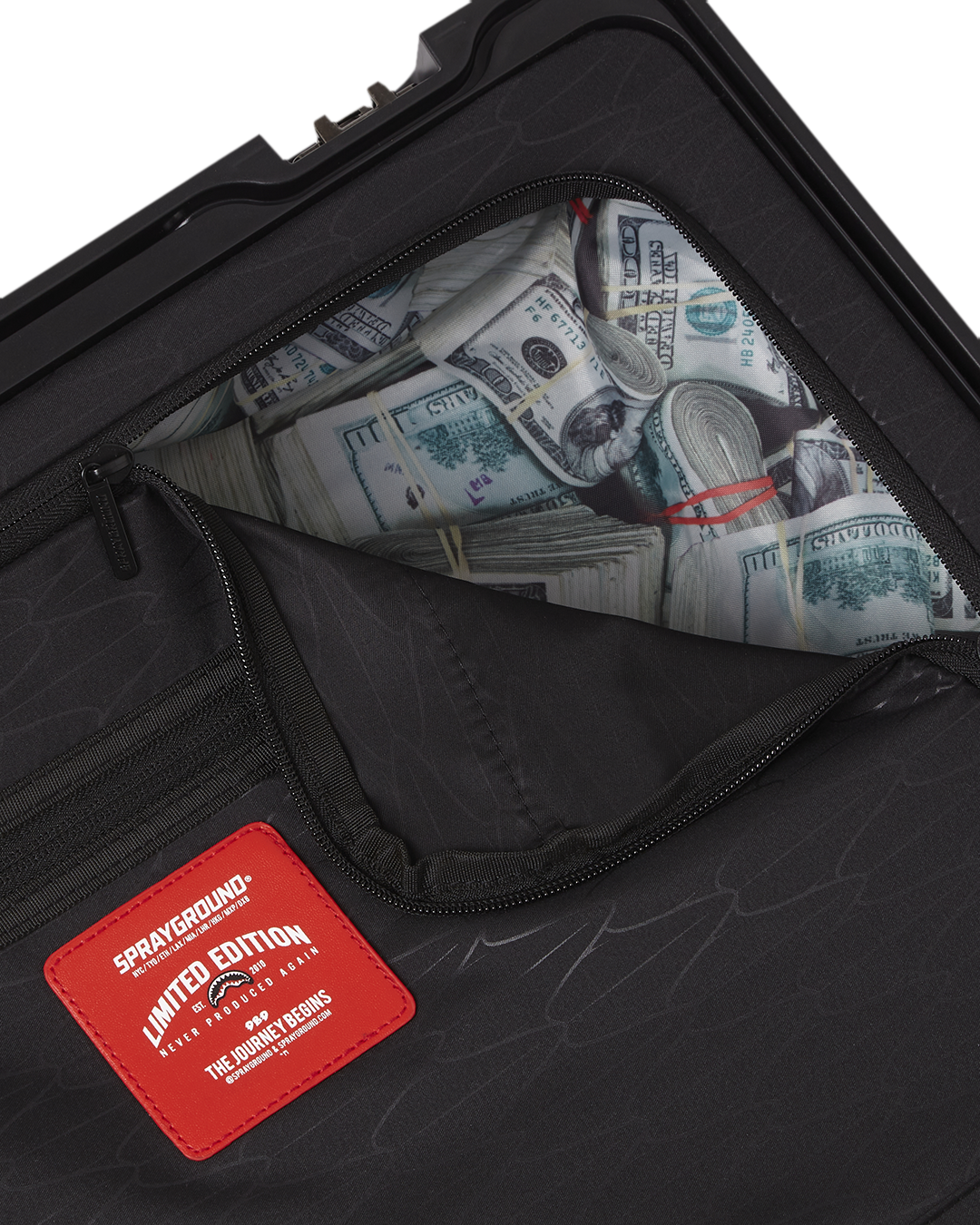 THE WILD ONE SHARKNAUTICS HARDSHELL CARRY-ON LUGGAGE