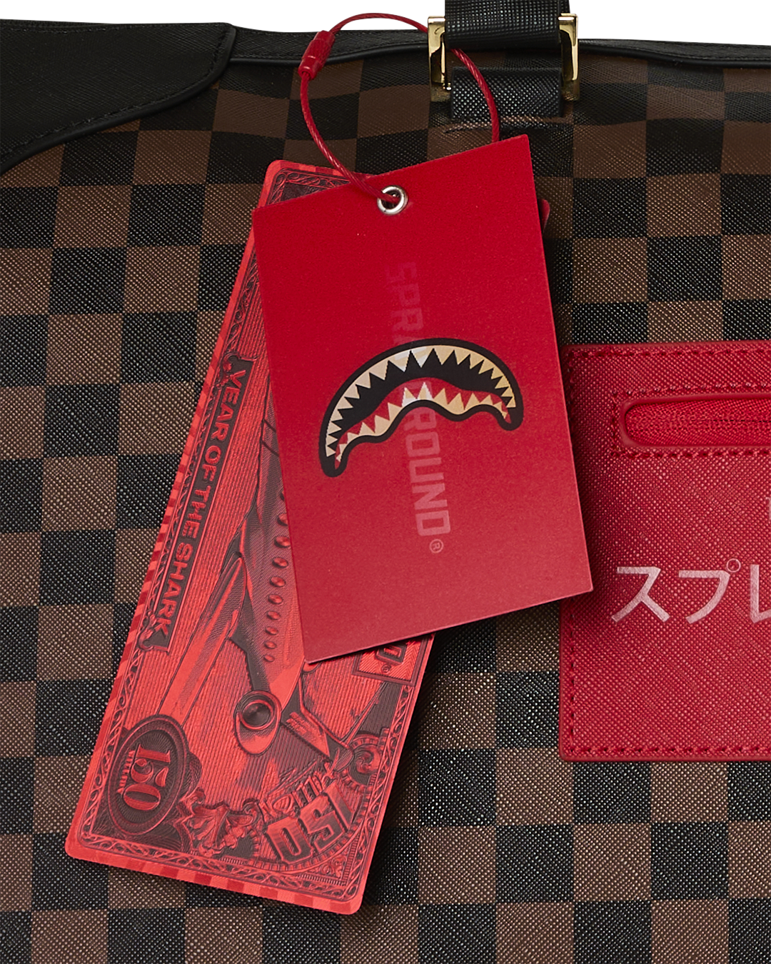 KATANA CHECK BOSS PYRAMID DUFFLE