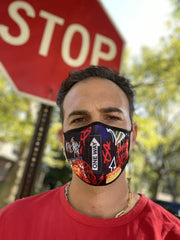 ADULT ONE WAY FORM-FITTING FACE MASK