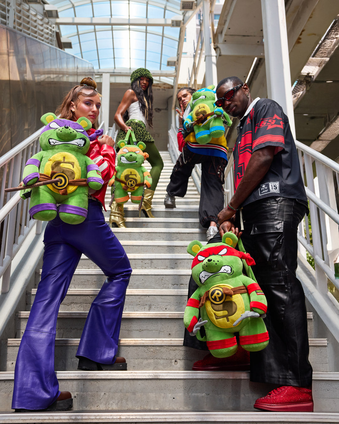 TMNT LEONARDO MONEYBEAR BACKPACK