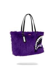 FURZILLA SHARK (PURP) TOTE