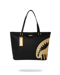 GOLDHEART SHARK DRIP TOTE