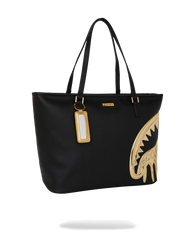 GOLDHEART SHARK DRIP TOTE