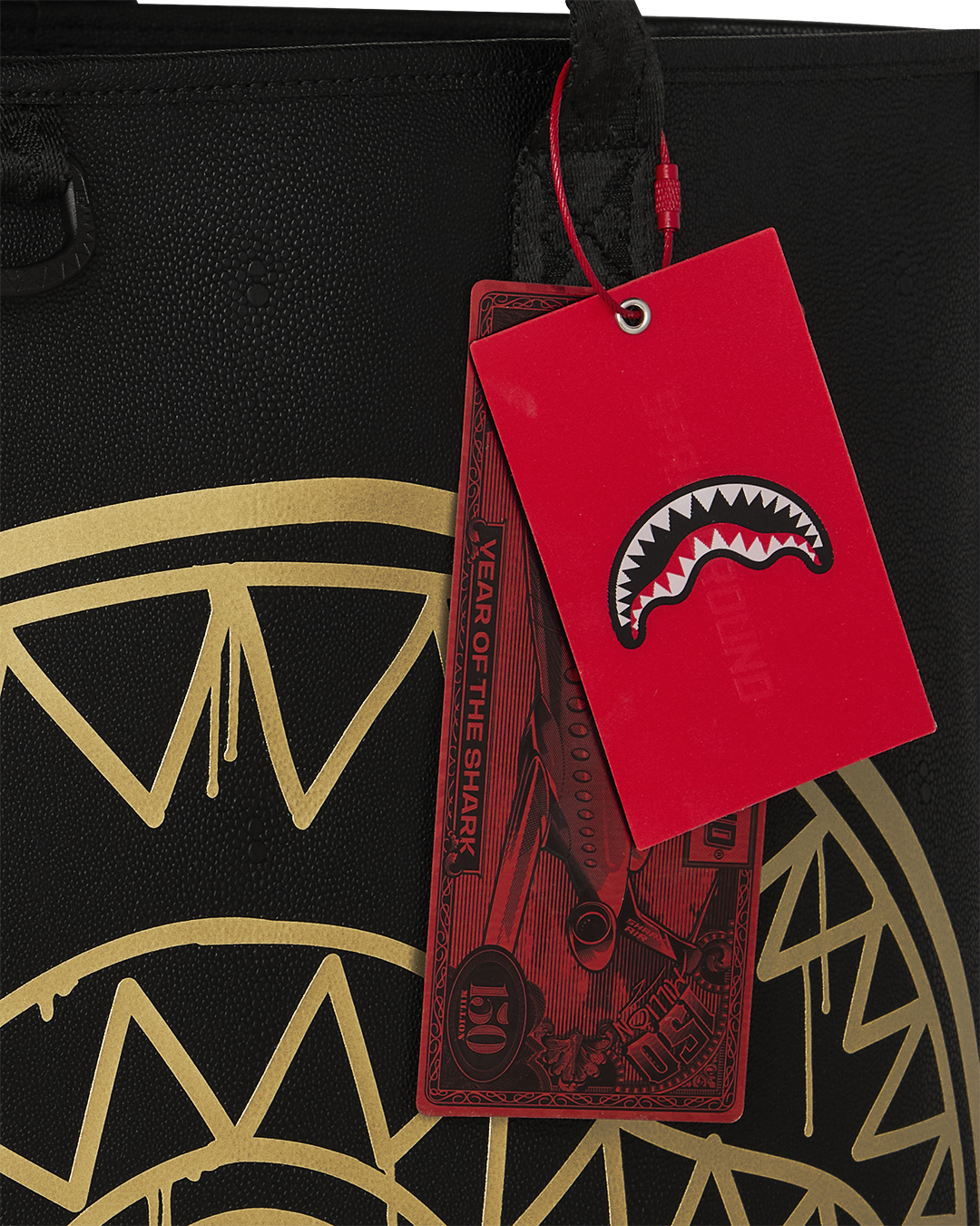 GOLD FANG BEACH TOTE
